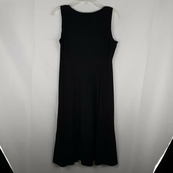 K Petite Collection Black Secretary Dress with Blazer ~ Sz 10P ~ Knee Length - Picture 12 of 12